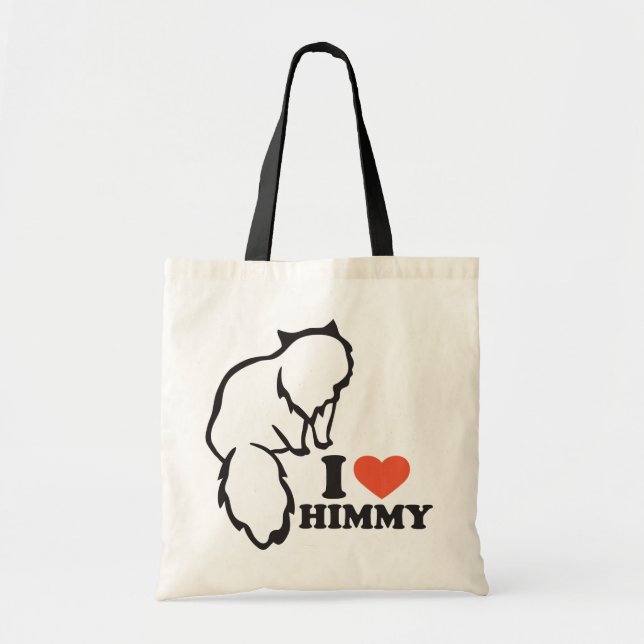 I love Himmy Tote Bag (Front)