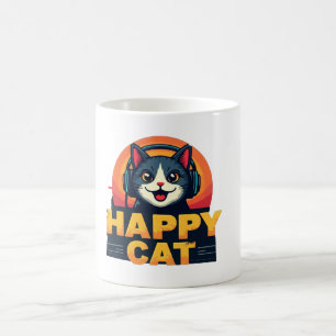 I Love Hip-Hop (cat) Coffee Mug