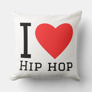 I love hip hop cushion