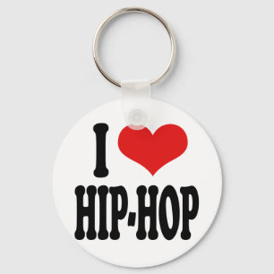 I Love Hip-Hop Key Ring
