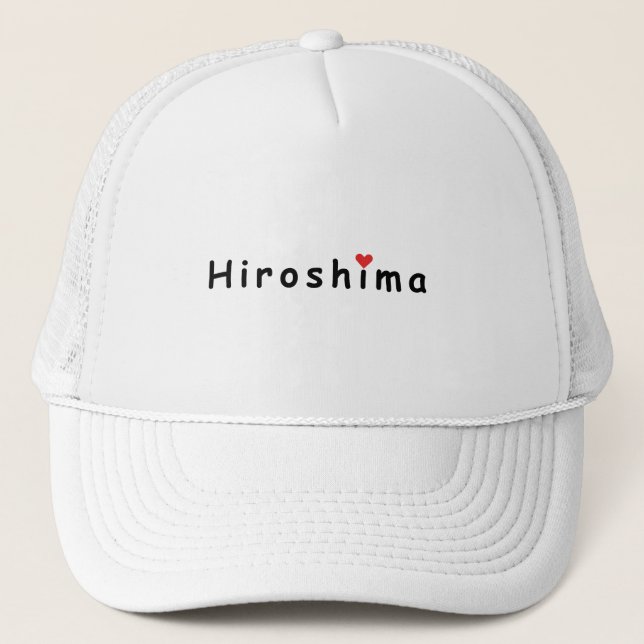 I love Hiroshima  Trucker Hat (Front)