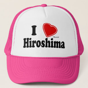 I Love Hiroshima Trucker Hat