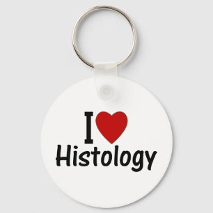 I Love Histology Key Ring