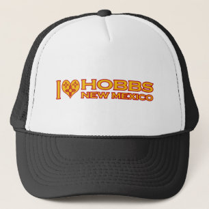 I Love Hobbs, NM Trucker Hat