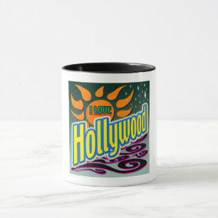 "I LOVE Hollywood" Night Sunshine" Mug! Mug