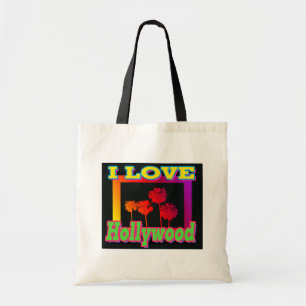 I LOVE Hollywood Palm Trees in the Box Bag