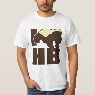 i love honey badger white T-Shirt