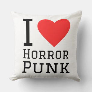 I love horror punk cushion