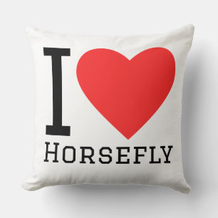 I love horsefly  cushion