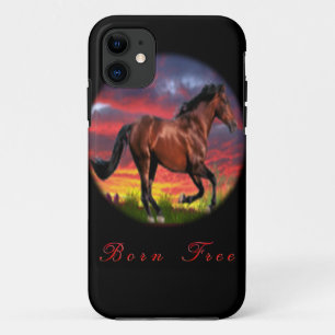 I love Horses iPhone 11 Case