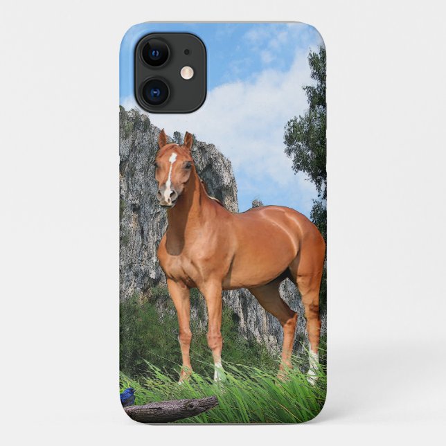 I love Horses Case-Mate iPhone Case (Back)