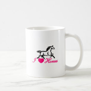 I Love Horses Coffee Mug