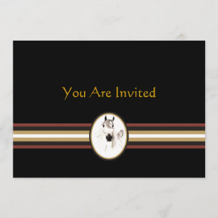 I Love Horses Invitation
