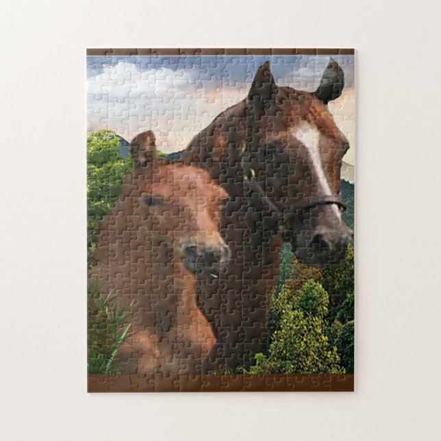 I love Horses Jigsaw Puzzle (Vertical)