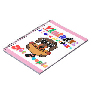 I Love Hotdogs,not People Notebook