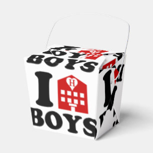 I Love Hotel Boys Favour Box