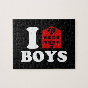 I Love Hotel Boys Jigsaw Puzzle