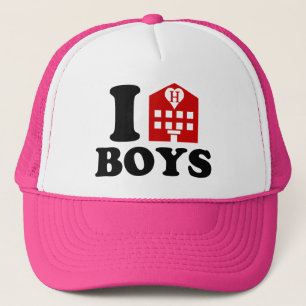 I Love Hotel Boys Trucker Hat