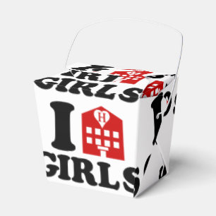 I Love Hotel Girls Favour Box