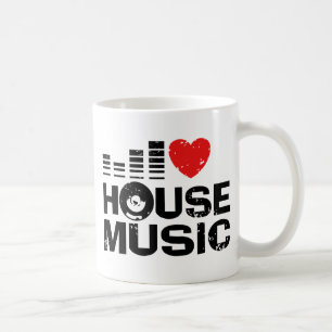 I Love House Music Coffee Mug