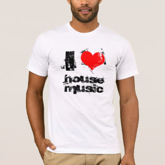 I love house music fitted T-Shirt