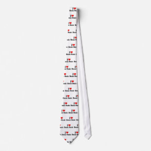 I Love House Music Tie