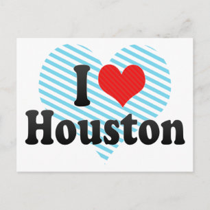 I Love Houston Postcard