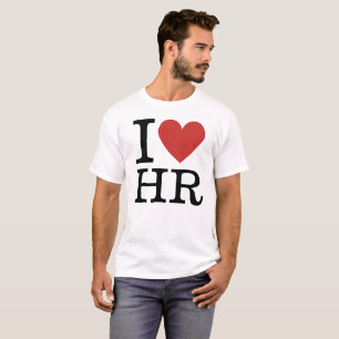 I ❤️ Love HR Custom Men's T-Shirt