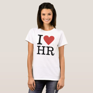 I ❤️ Love HR Custom Women's T-Shirt
