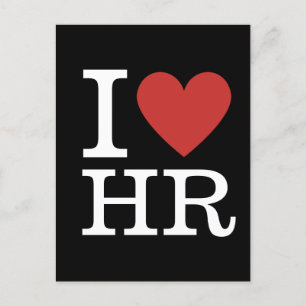 I ❤️ Love HR  - HR Department - Greeting Card