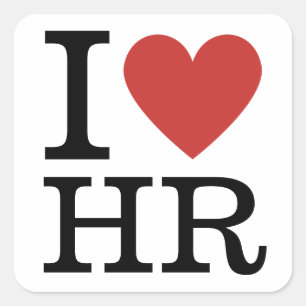 I ❤️ Love HR - HR Department STICKERS
