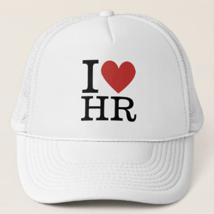 I ❤️ Love HR (HR Dept.) CUSTOMIZABLE Trucker Hat