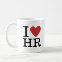 I ❤️ Love HR Mug - For HR Dept. Staff