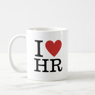 I ❤️ Love HR Mug - For HR Dept. Staff