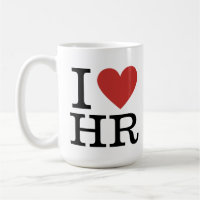 I ❤️ Love HR Mug - For HR Dept. Staff