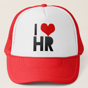 I Love HR Trucker Hat