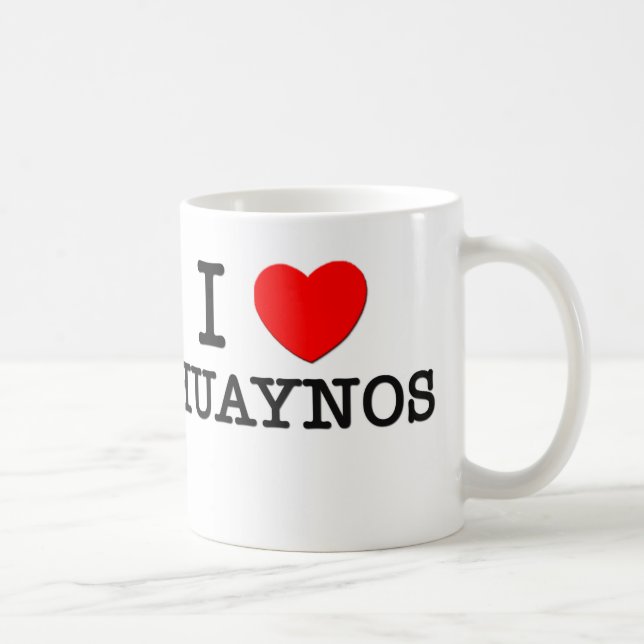I Love Huaynos Coffee Mug (Right)