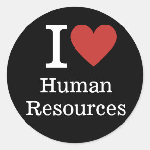 I ❤️ Love Human Resources STICKERS