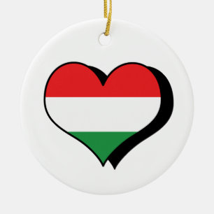 I Love Hungary Ornament