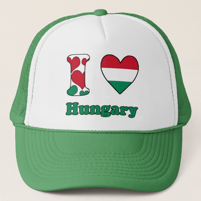 I love Hungary Trucker Hat (Front)