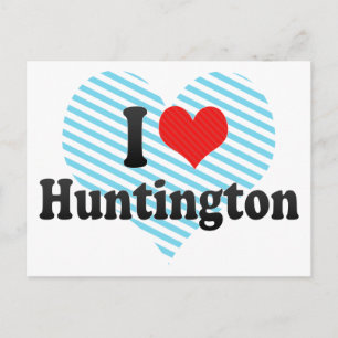 I Love Huntington Postcard