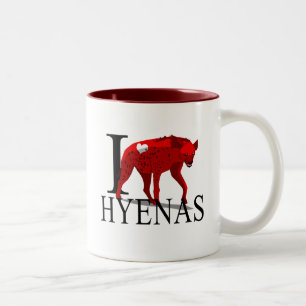 I Love Hyenas Mugs