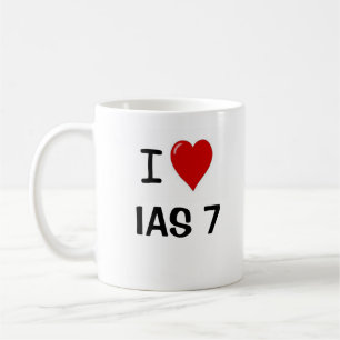 I Love IAS 7 Cash Flow Statements Accounting Quote Coffee Mug