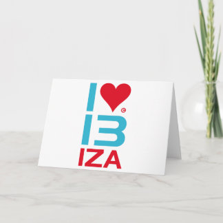 I LOVE IBIZA HOLIDAY CARD