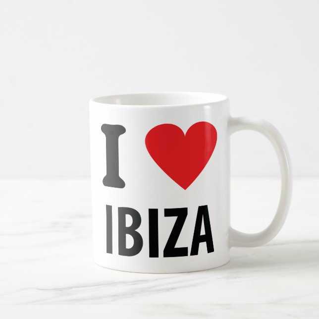 I love Ibiza icon Coffee Mug (Right)