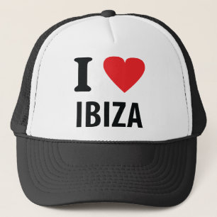 I love Ibiza icon Trucker Hat