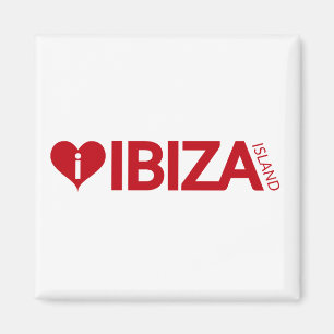 i Love Ibiza Island Original Authentic souvenirs. Magnet