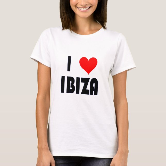I love Ibiza tee (Front)