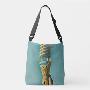 I love ice cream artwork crossbody bag