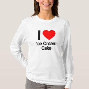 i love ice cream cake T-Shirt
